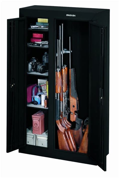 stack on 10 gun steel security cabinet|sentinel gun cabinet clearance.